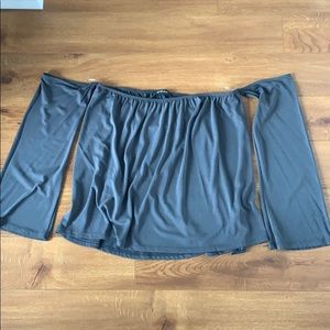 GILBERT modal shoulderless top